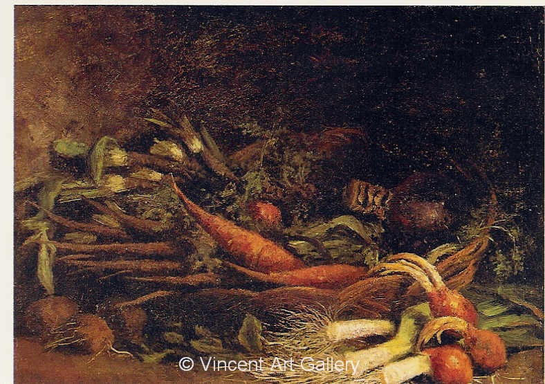 JH 929 - Still Life with a Basket of Vegetables